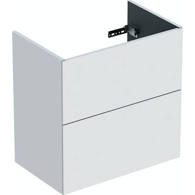 Ifö Elegant Tvättställsskåp 2 lådor, gråmatt Bredd: 60 cm