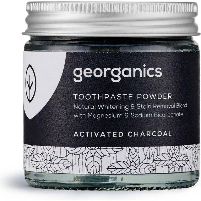 Georganics Mineral Toothpaste Powder - Activated Charcoal - size 60ml | Healf - Multicolor