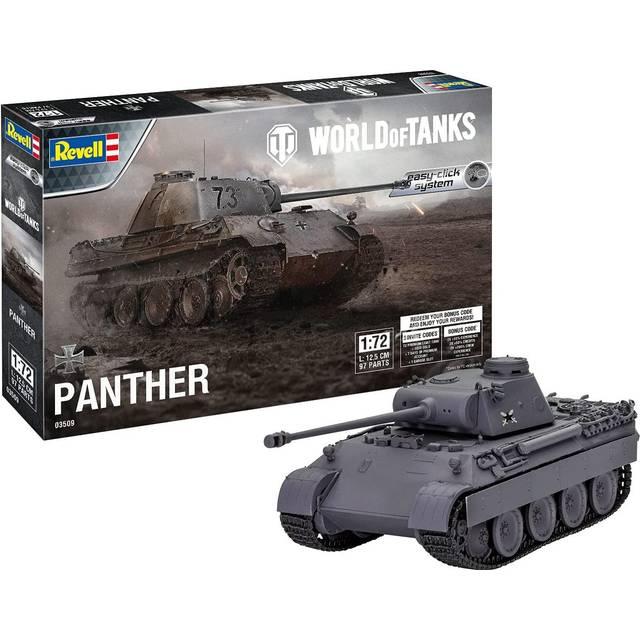 RV03509 - Revell World of Tanks 1:72 - Panther Ausf. D