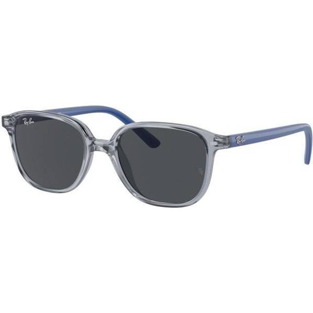 Ray - Ban Barn RJ9093S JUNIOR LEONARD 711087 Solglasögon Injicerad Blå Grå Fyrkantig Normal