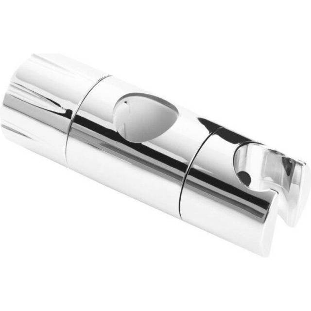 Bristan Casino Slider Bracket with Twist Lever | Chrome | Plastic | 40mm x 112mm x 40mm