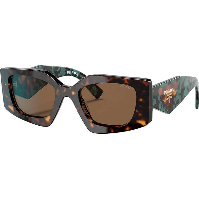 Prada PR 15YS 2AU06B, SQUARE Sunglasses, FEMALE - Havana