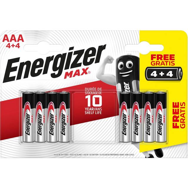 Energizer XMS22BATTAAA Battery Packs 4+4 AAA