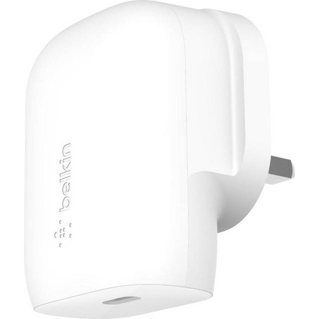 Belkin 30W USB C Wall Charger with PPS, PowerDelivery, USB-IF Certified PD 3.0 Fast Charging for iPhone 14/14 Plus, Pro, Pro Max, Galaxy S22 Ultra,