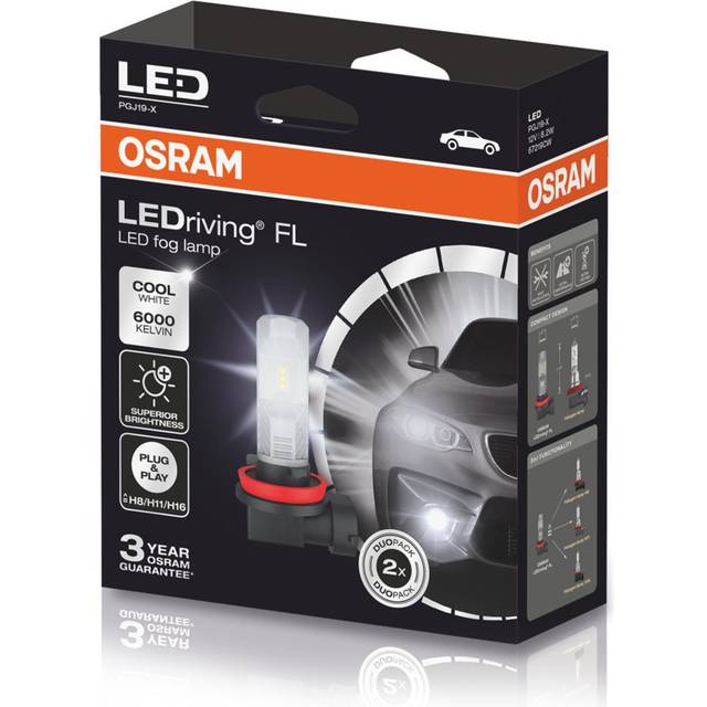 OSRAM LEDriving FL - Off-road H8-H11-H16 Huvudsakligen för strålkastar--dimljustillämpningar