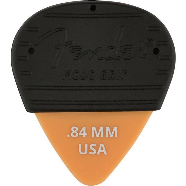 Fender® »MOJO GRIP plektrum – 3 pack – dura-ton delrin 351 – 84 mm« 3-pack plektrum för gitarr – tjocklek: 84 mm – färg: Butterscotch blond