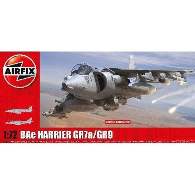 Airfix Royal Air Force BAe Harrier Plastic Model 1/72 GR7a/GR9 X-4050A