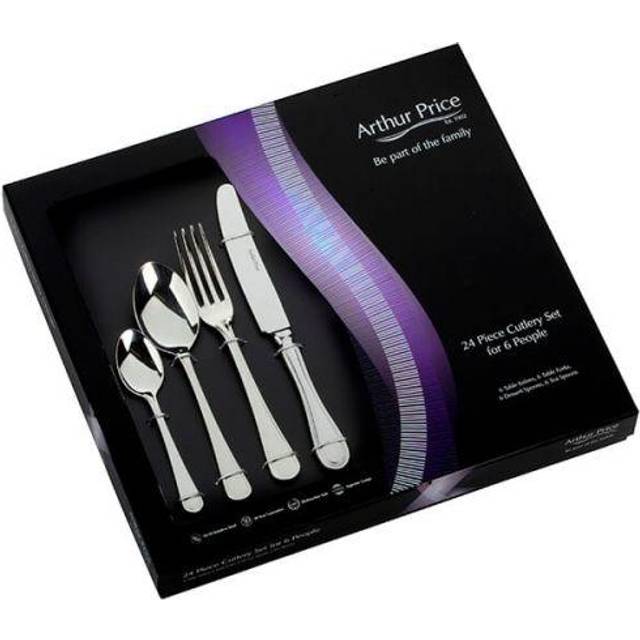 Britannia 24 Piece 18/10 Stainless Steel Cutlery Set - Silver (24)