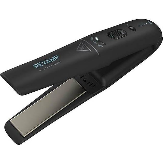 REVAMP Progloss Liberate Cordless Hair Straightener - Black, Black