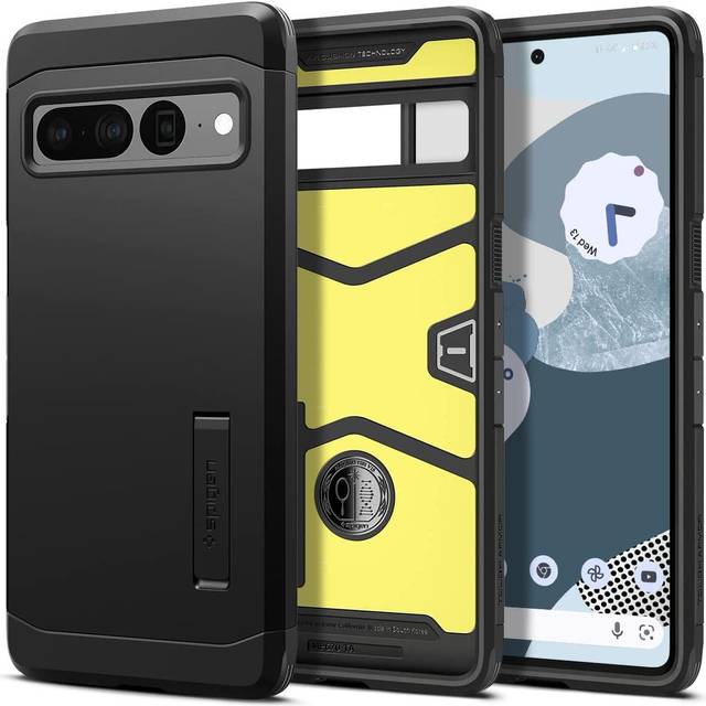 Spigen Tough Armor Case Compatible with Google Pixel 7 Pro - Black
