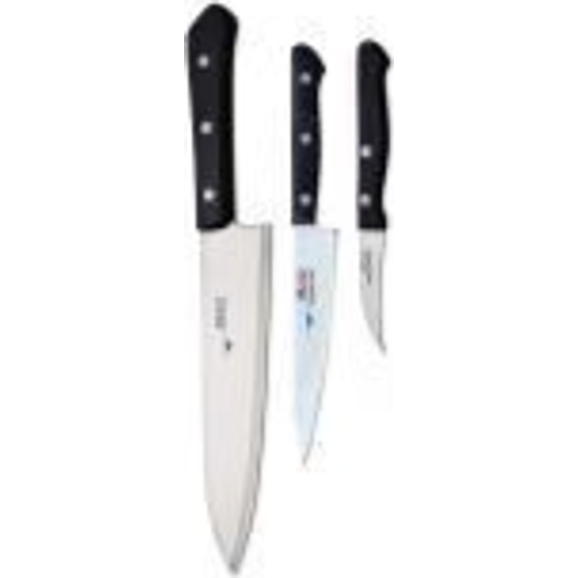 MAC Chef Knivset m. 3 knivar (Kockkniv, Universalkniv och Brödkniv)
