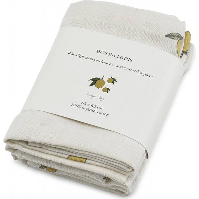 Konges Sløjd - Muslin tygblöja gots 3 pack - Creme