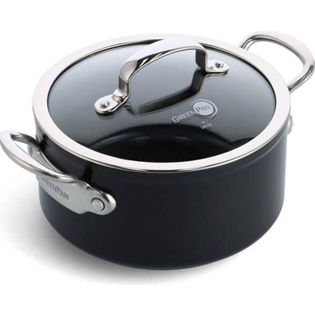 GreenPan Barcelona Pro Covered Casserole 24cm - 24CM