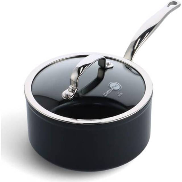 GreenPan Barcelona Pro Aluminium Non-Stick 20cm Saucepan with Lid