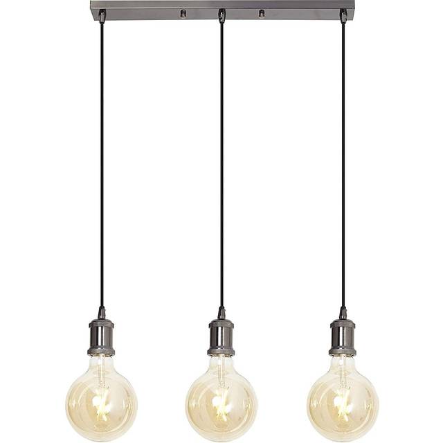 WiZ WiFi SMART LED G125 Amber Vintage Lamps - 3-way Bar Pendant - 3-Way Bar / 1 / Bar - White