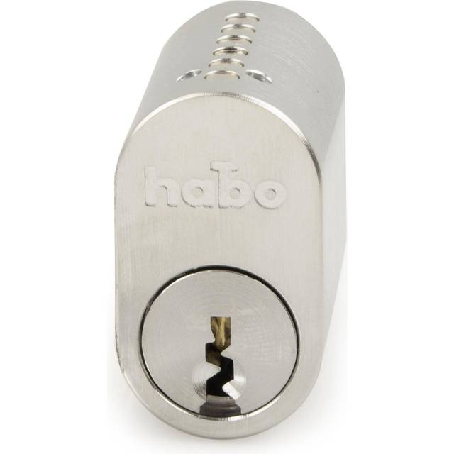 Låscylinder Habo 2-Pack 601 7-Stift Krom