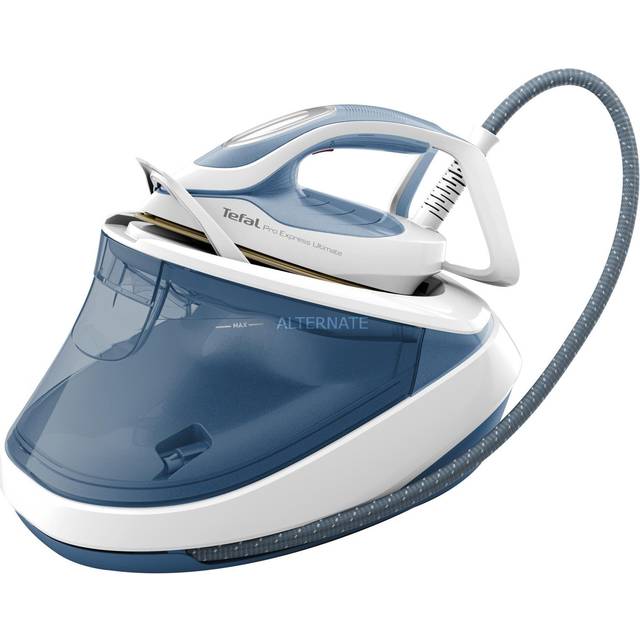 Tefal GV9710G0 Steam Iron High Pressure 2700W Blue & White