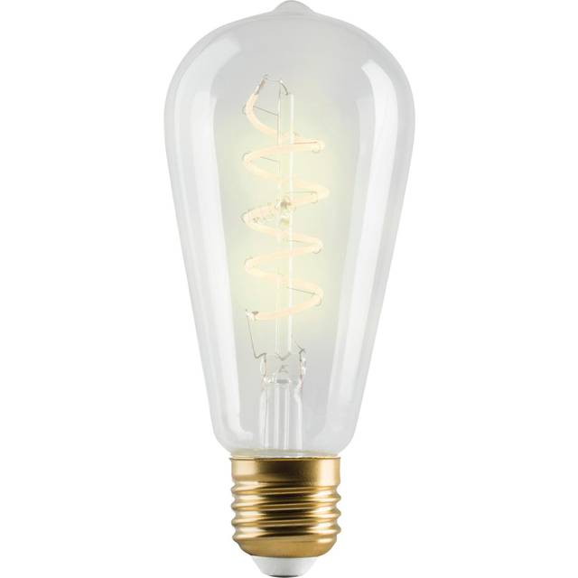 e3light - Bulb LED 4W (180lm) ST64 Clear CRI90 Dimmable E27