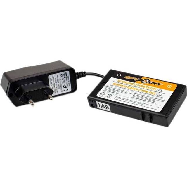 Battery + charger for link s Spypoint Solar Dark - Force Dark - Noir