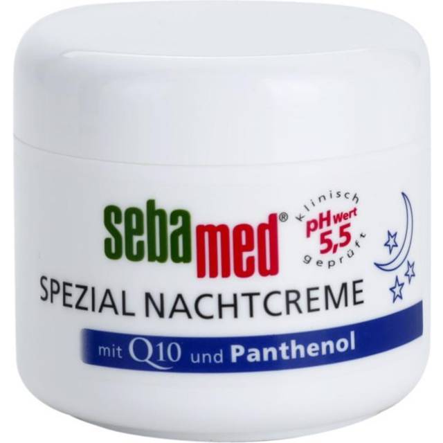 Sebamed Anti-Ageing Regenererende Natcreme Med Coenzym Q10 75 ml 75ml