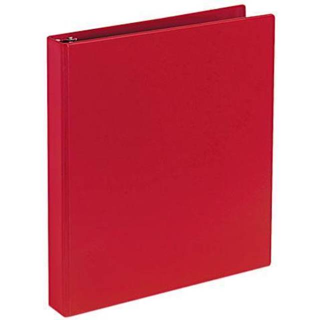 Avery 1 In. Vinyl Durable Reference Binder, Red