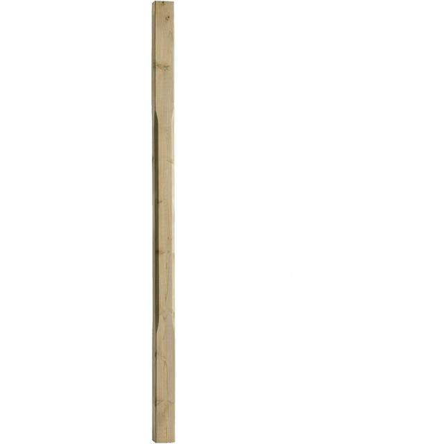42x42x900mm Certified Redwood Chamfered Spindle Treated