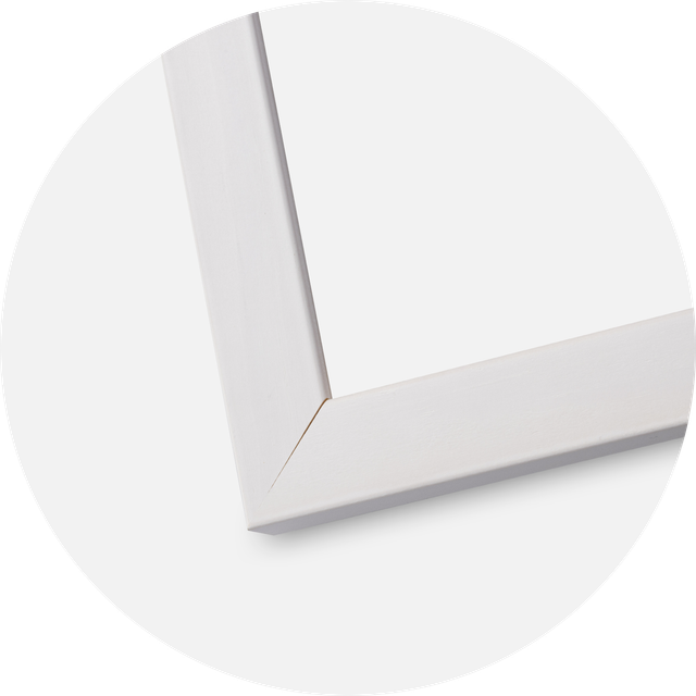Ellos Home - Ram Stilren med plexiglas. - Vit