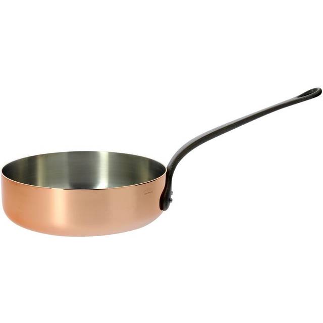Traktörpanna i koppar, 24 cm - Prima matera cuivre