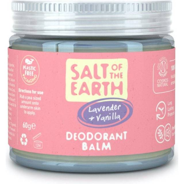 Salt Of The Earth Deodorant Balm Lavender and Vanilla 60g