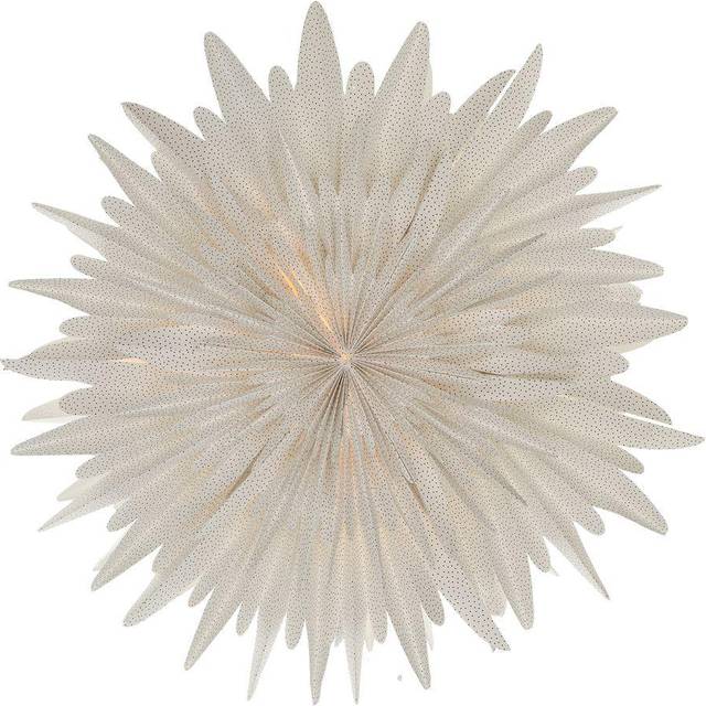 Scandi Living Luna advent star white with dots 60 cm