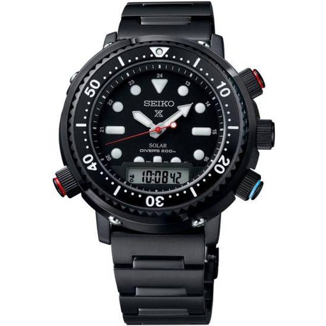 Seiko SNJ037P1 Prospex Solar Diver Chronograph Limited Edition Herrenuhr 47mm 20ATM