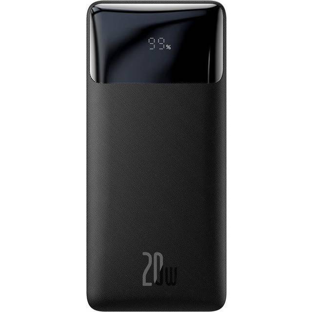 Baseus Digital Display Snabbladdare 10000mAh 20W - Svart