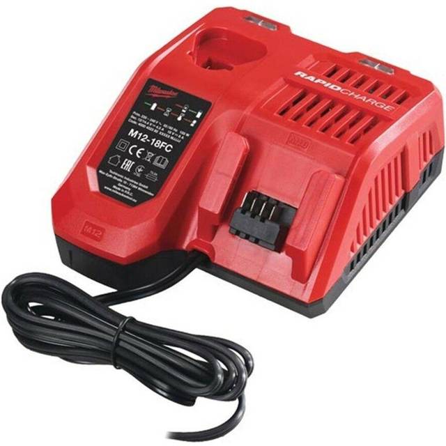 Milwaukee M12-18FC Rapid Charger 12v-18v Li-on Rapid Fast Battery Char