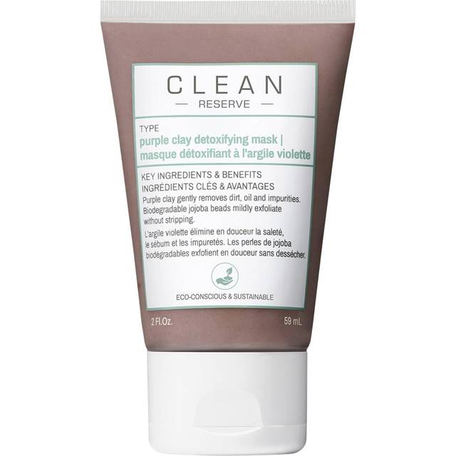 Clean Reserve Hair & Body Purple Clay Detoxifying Mask