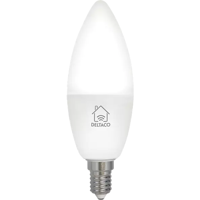 DELTACO Smart glödlampa E14