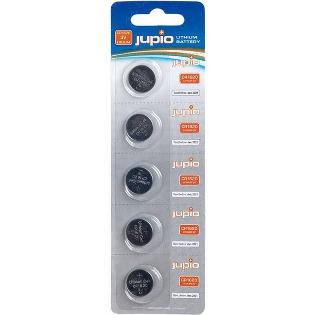 CR1620 3V Lithium Batteri 5-pack