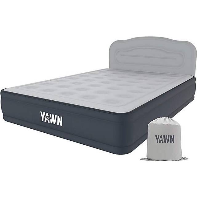 Yawn Air Bed Delxue With Custom Fitted Sheet Included, King - One Colour