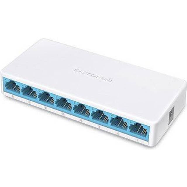 TP-LINK MS108 8-Port 10/100Mbps Desktop Switch SPEC: 8× 10/100 Mbps Ports