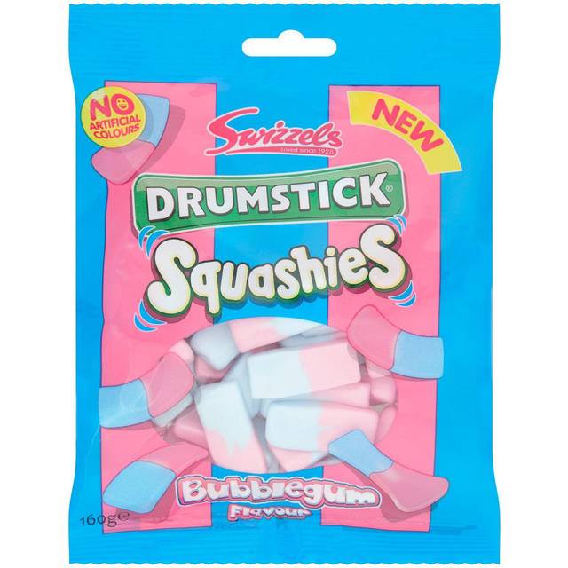Swizzels Squashies BubbleGum Flavour 160g Share Bag