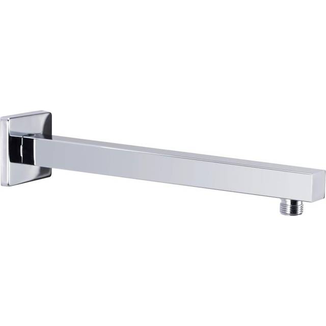 vidaXL Shower Support Arm Square Stainless Steel 201 Silver 30 cm