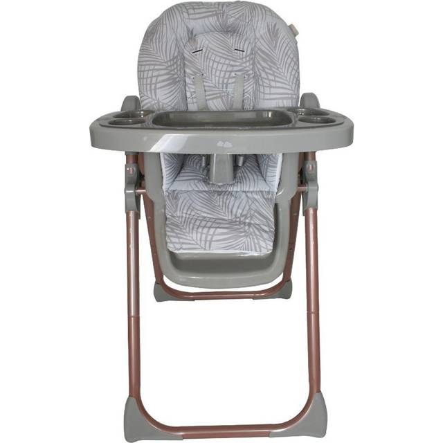 My Babiie MBHC8 Premium Highchair - Rose Gold Blush Tropical, One Colour