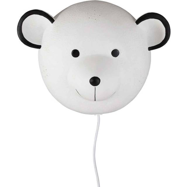 Premier Kids Kids Bear Wall Mount Night Light - White - One Size