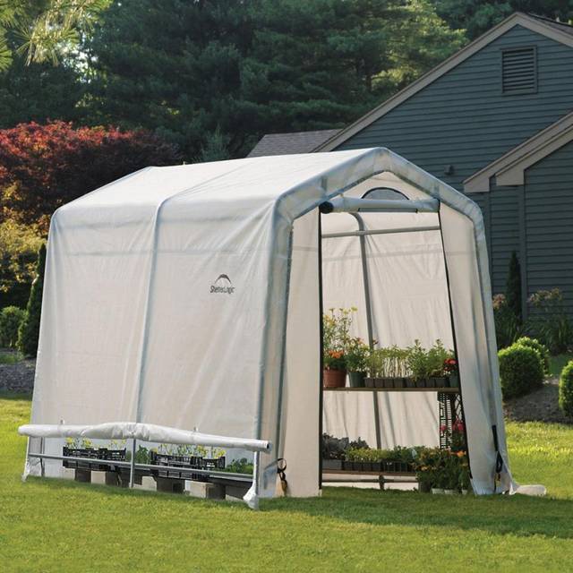 Shelter Logic Peak Style Greenhouse 6X8