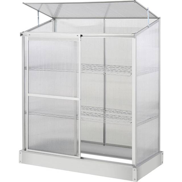 Outsunny 3 Tier Greenhouse Garden Plant Growth Transparent Board 131L X 58W X 14