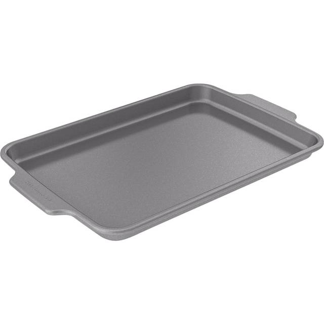 Kitchenaid Bakeware Non Stick 34Cm Cookie Sheet/Oven Tray - Grey (3cm H X 43cm L X 34.8cm W)