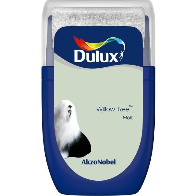 Dulux Willow Tree Matt Emulsion Paint Tester Pot 30ml - Green