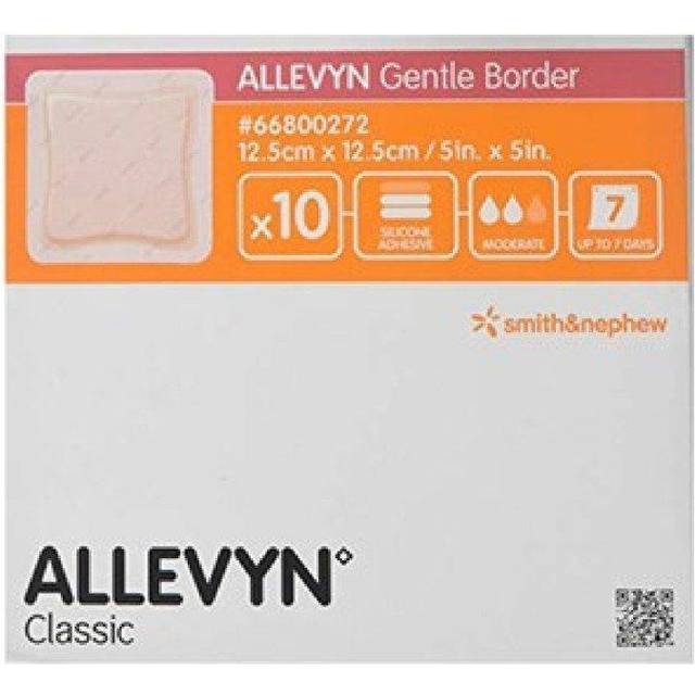 Allevyn Gentle Border 12,5 x 12,5 cm 10styck