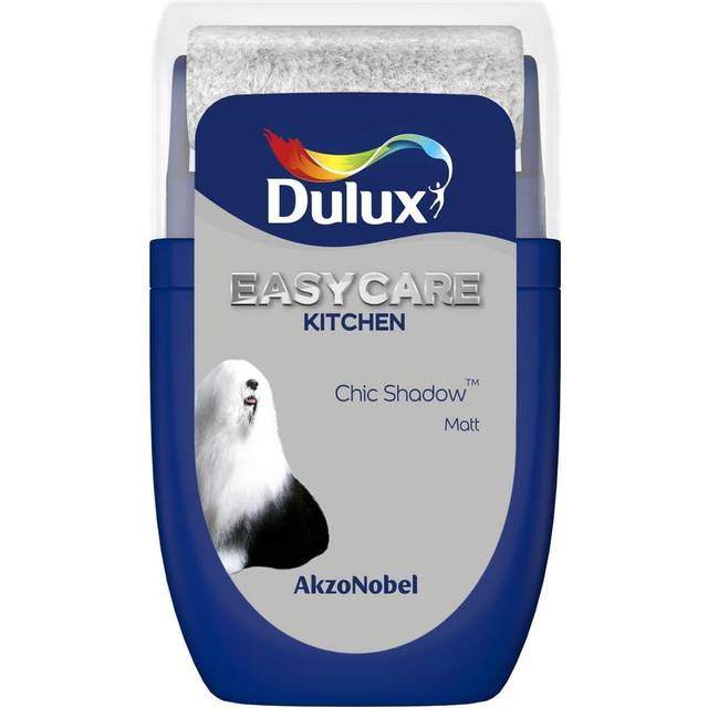 Dulux Easycare Kitchen Paint Tester Pot - Chic Shadow - 30ml