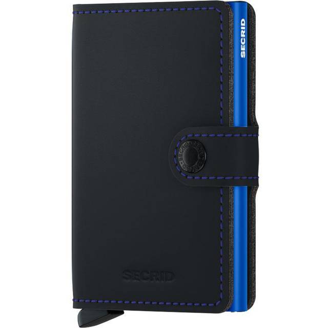 SECRID Miniwallet Matte Black Blue