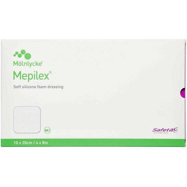 Skumförband silikon Mepilex - 10x20cm - 5 st
